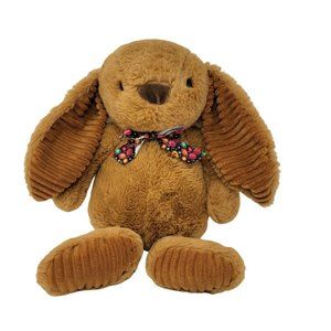 Bunny Rabbit Stuffed Plush Animal 14" Brown Floppy Ears Soft Easter Dan Dee